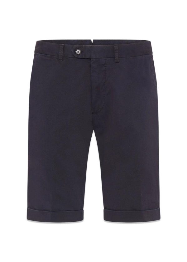 Declan Shorts - Navy Sea Blue Hot on Sale