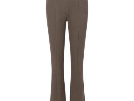 TannyMD slit pants - Espresso Online Hot Sale