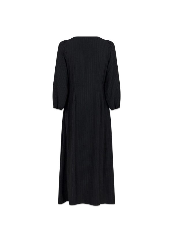 Ilma Solid Dress - Black For Sale