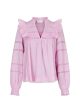 Aroma S Voile Blouse - Rose Online Hot Sale