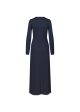 JosefineMD long dress - Baritone Blue Cheap