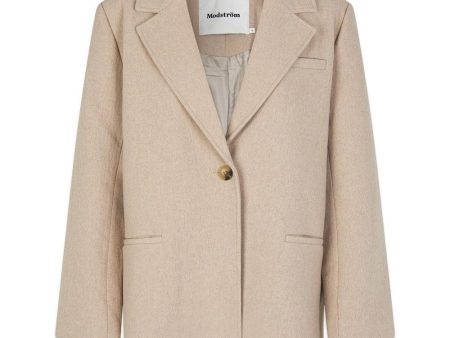 HerminaMD jacket - Beige Melange Discount