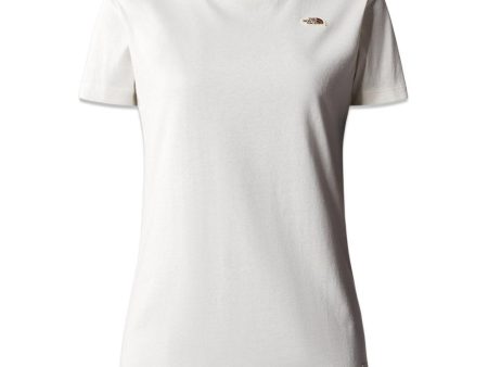 W HERITAGE S S RECYCLED TEE - Gardenia White Online Sale