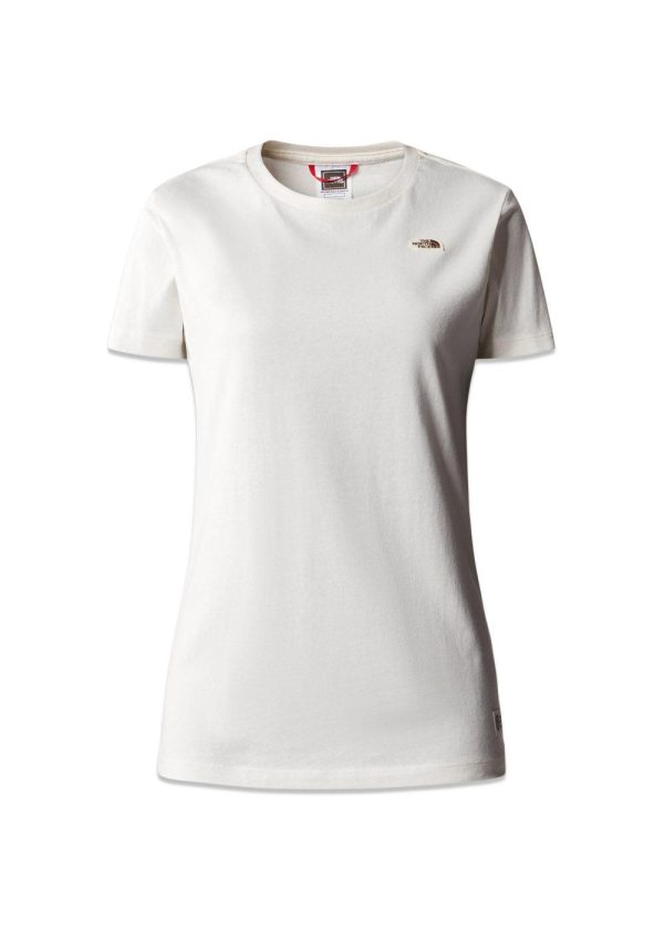 W HERITAGE S S RECYCLED TEE - Gardenia White Online Sale