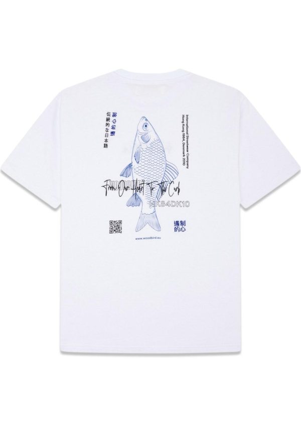 Balo Fish Tee - White Online