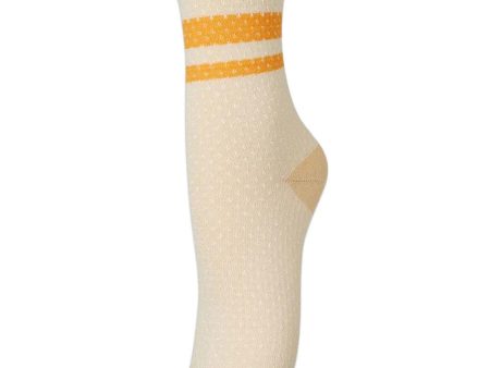 Janet Visca Sock - Eggnog Off White Online