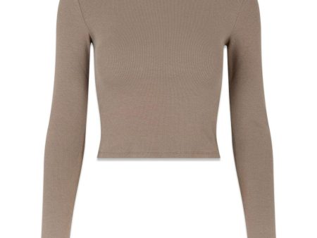 IgorMD LS crop top - Spring Stone Cheap