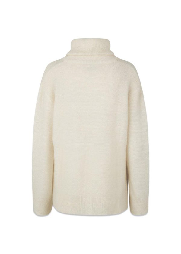 AdrianMD t-neck - Soft White Sale