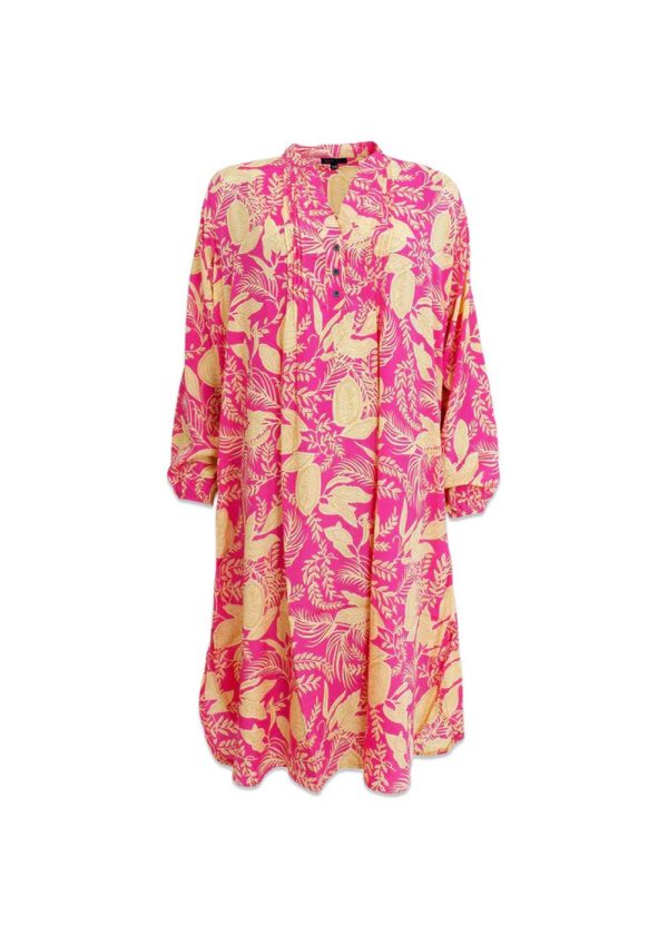 BCLUNA Pleat tunic dress - Floral Pink For Discount