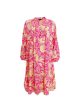 BCLUNA Pleat tunic dress - Floral Pink For Discount