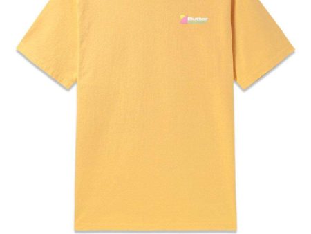 Heavy Weight Pigment Dye Tee - Custard For Discount