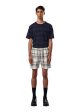 Gregor Shorts 5246 - Navy Check Discount