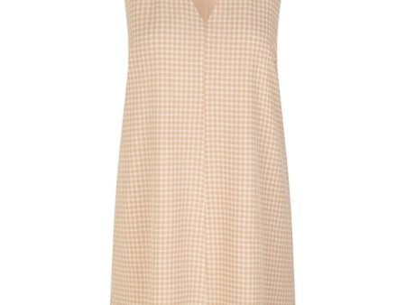 RimmeMD dress - Beige Check on Sale