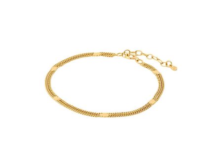 Agnes Bracelet Adj. 16-19 cm - Gold Online Hot Sale