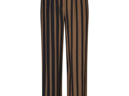 AliciaMD print pants - Bold Sienna Stripe Sale