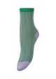 Glitter Drake Block Sock - Meadow Green Discount