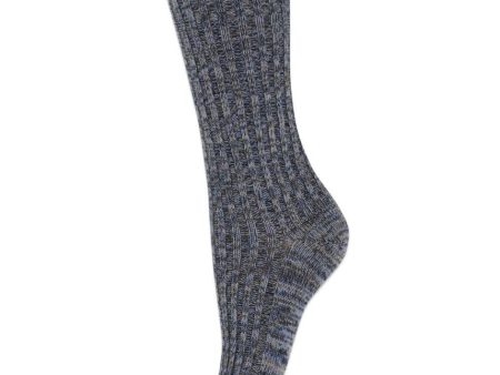 Re-stock socks - Stone Blue For Cheap