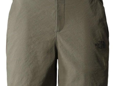 W TRAVEL SHORTS - New Taupe Green Fashion