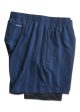 2 In 1 Shorts 8279 - Navy Stripe Online