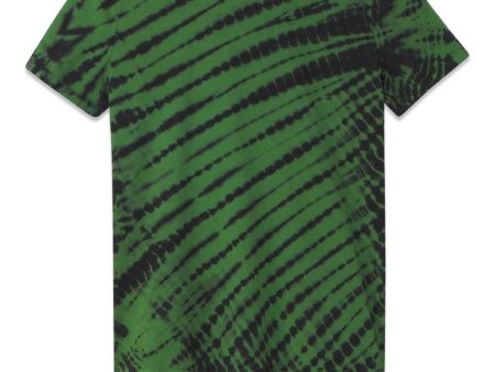 Tie Dye T-Shirt - Kelly Green Black Online now