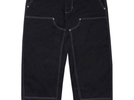 Double Knee Pants - Black Online Hot Sale