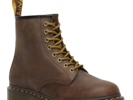 1460 Bex Dark Brown Crazy Horse - Dark Brown Online Sale