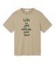 OUTSIDE T-SHIRT - Khaki Dark Green Online Hot Sale