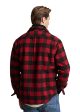 Wool Flannel Jacket - Red Discount