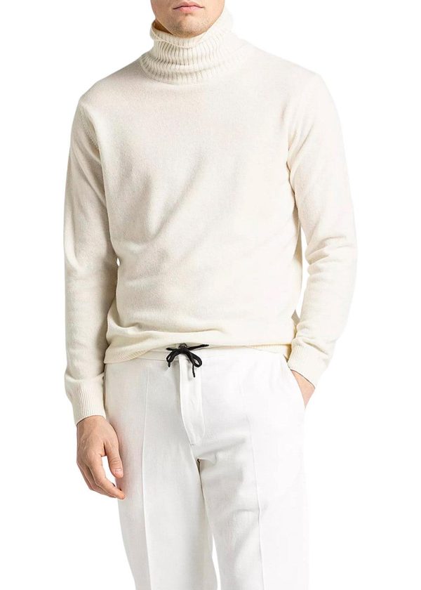 Salim Rollneck - White Shell Online Hot Sale