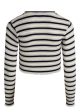 2x2 Lurex Stripe Tira Top - 2X2 Stripe Quiet Gray Online now