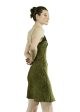 Toulouse Lace Dress - Olive With Black Lace For Discount