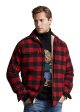 Wool Flannel Jacket - Red Discount