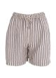 BCMELINA linen shorts - Beige Stripe Sale