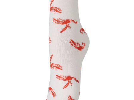 Losteria Funkie sock - Orange Red Hot on Sale