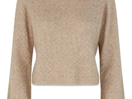 AlvesMD o-neck - Beige Melange Hot on Sale