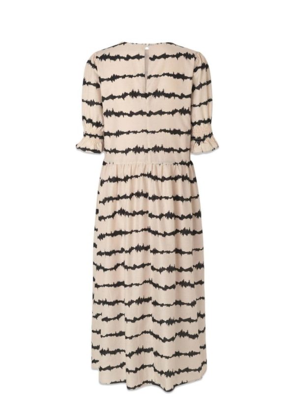 PoemMD print dress - Tie Dye Lines Hot on Sale