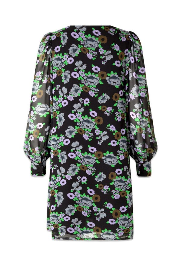 CasyMD print dress - Big Multi Flower For Discount