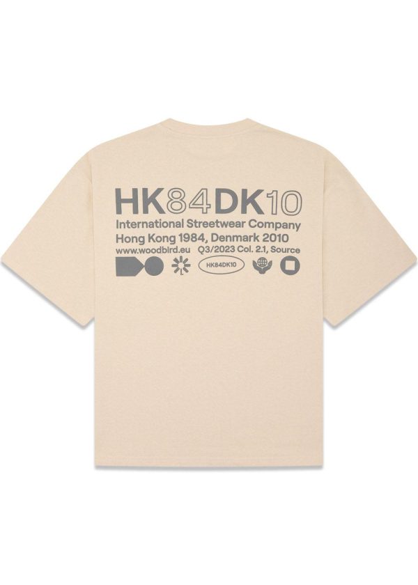 Juno HKDK Tee - Light Sand Discount