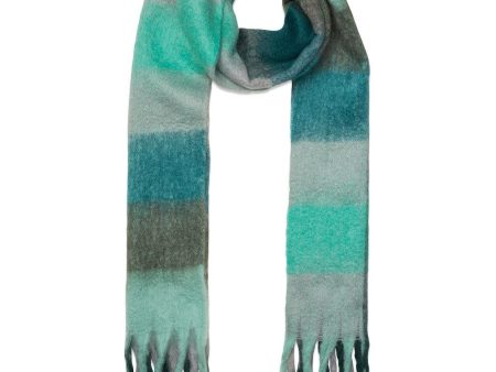 ArisMD check scarf - Faded Green Check For Discount