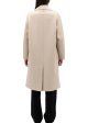 Women sailor coat pressed wool - Almond Online