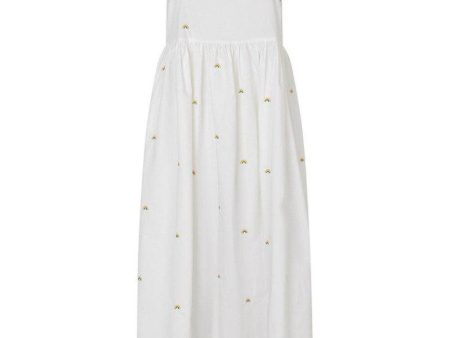 PernilleMD strap dress - Soft White Online Sale