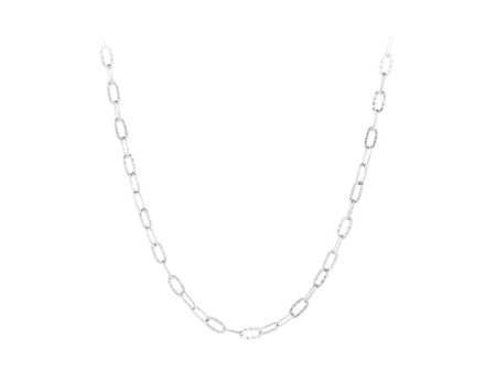 Alba Necklace - Silver Cheap