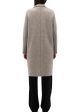 Women overcoat pressed wool - Natural Casha Supply