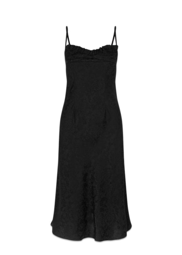 Toulouse Slip Dress - Black Online Sale