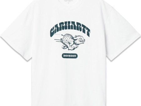 W  S S Wildcat T-Shirt - White Online