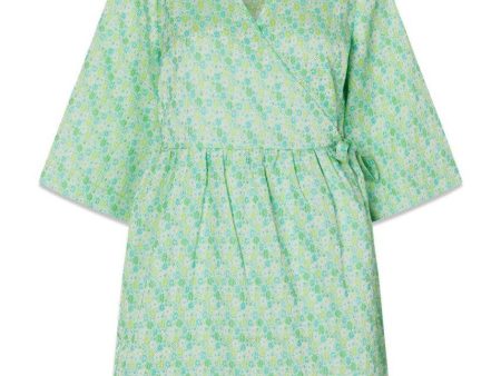 DorianMD wrap dress - Calm Jade on Sale