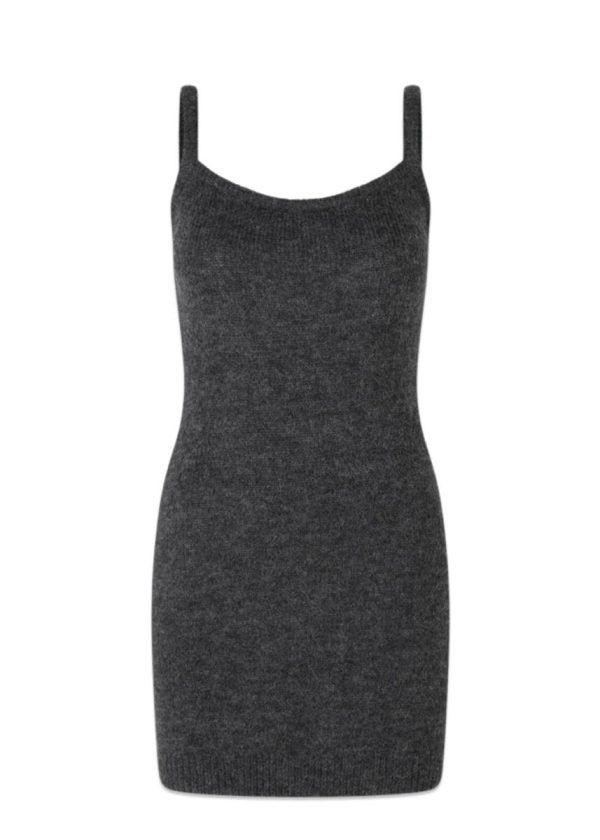 Verbier Slip Dress - Grey Melange Online