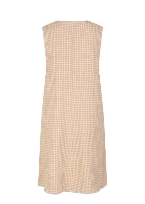 RimmeMD dress - Beige Check on Sale