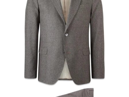 Fogerty Denz Suit - Beige Melange Hot on Sale