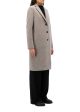 Women overcoat pressed wool - Natural Casha Supply